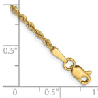 Leslie's 14K 2mm Solid Regular Rope Chain - Image 2