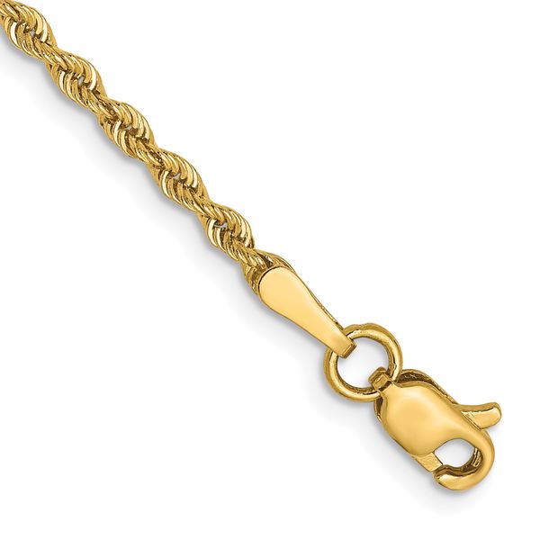 Leslie's 14K 2mm Solid Regular Rope Chain