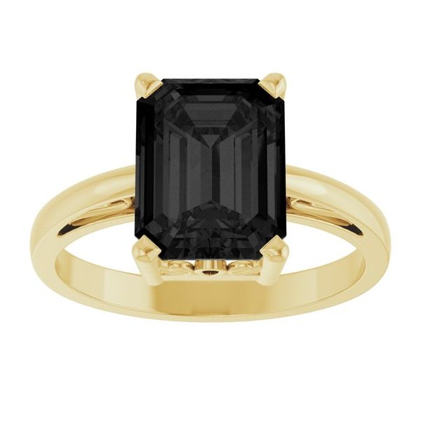 Scroll Setting® Solitaire Ring - Image 3