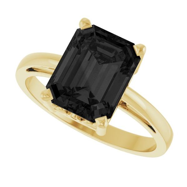 Scroll Setting® Solitaire Ring - Image 5