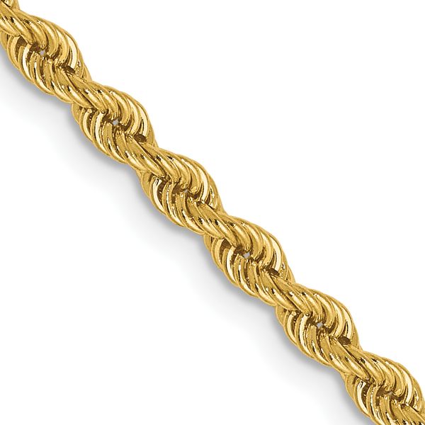 Leslie's 14K 2.5mm Solid Regular Rope Chain