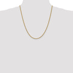 Leslie's 14K 2.5mm Solid Regular Rope Chain - Image 4