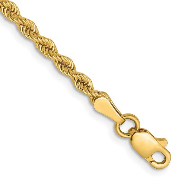 Leslie's 14K 2.5mm Solid Regular Rope Chain