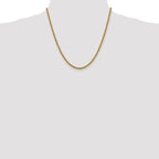 Leslie's 14K 3mm Solid Regular Rope Chain - Image 4