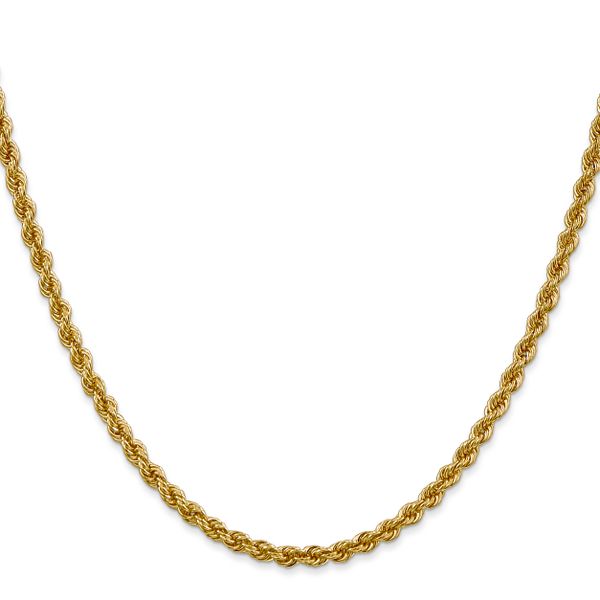 Leslie's 14K 3mm Solid Regular Rope Chain - Image 2