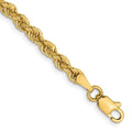 Leslie's 14K 3mm Solid Regular Rope Chain