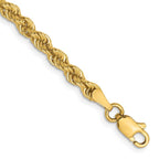 Leslie's 14K 3mm Solid Regular Rope Chain