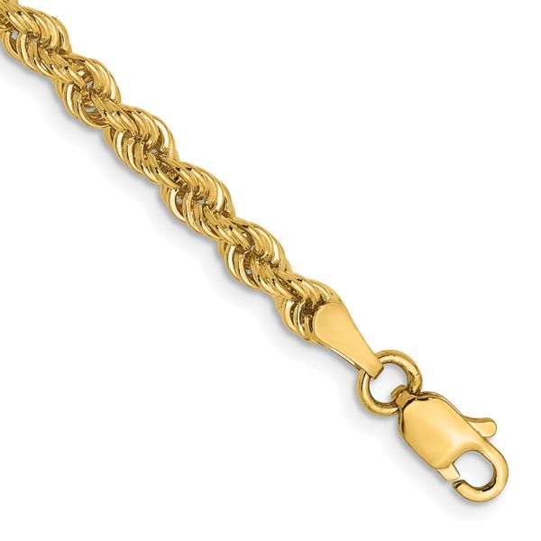Leslie's 14K 3mm Solid Regular Rope Chain