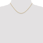 Leslie's 14K 1.3mm Diamond-Cut Rope Chain - Image 4