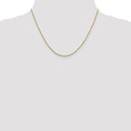 Leslie's 14K 1.3mm Diamond-Cut Rope Chain - Image 4