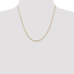 Leslie's 14K 1.3mm Diamond-Cut Rope Chain - Image 4
