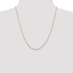 Leslie's 14K 1.3mm Diamond-Cut Rope Chain - Image 4