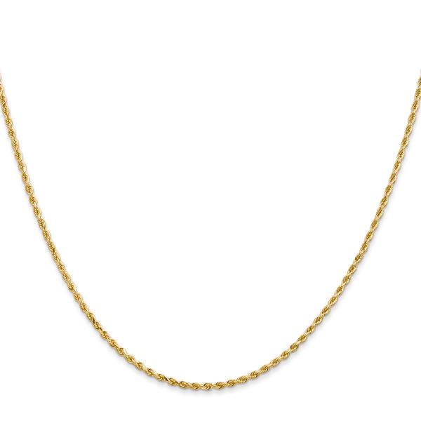 Leslie's 14K 1.3mm Diamond-Cut Rope Chain - Image 2