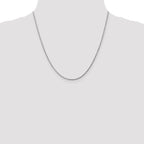 Leslie's 14K White Gold 1.75mm Diamond-Cut Rope Chain - Image 4