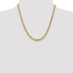 Leslie's 14K 5.75mm Flat Beveled Curb Chain - Image 4