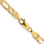 Leslie's 14K 6.00mm Flat Figaro Chain - Image 3
