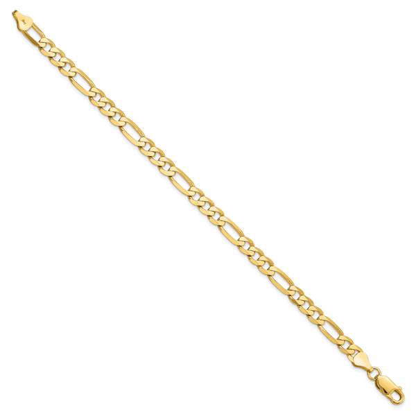 Leslie's 14K 6.00mm Flat Figaro Chain - Image 2