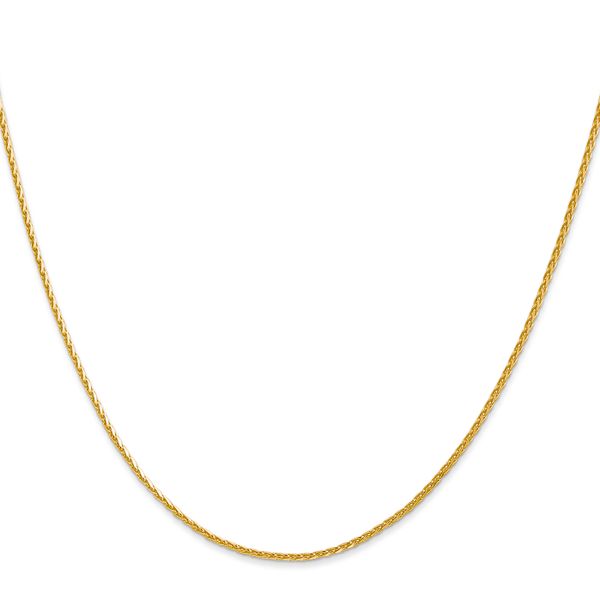 Leslie's 14K 1.3mm D/C Wheat Chain - Image 2