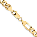 Leslie's 14K 7mm Flat Figaro Chain - Image 3