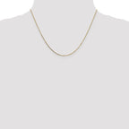 Leslie's 14K .8mm Box with Spring Ring Clasp Chain - Image 4