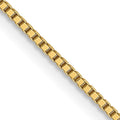 Leslie's 14K .8mm Box with Spring Ring Clasp Chain