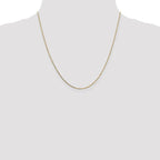 Leslie's 14K .8mm Box with Spring Ring Clasp Chain - Image 4