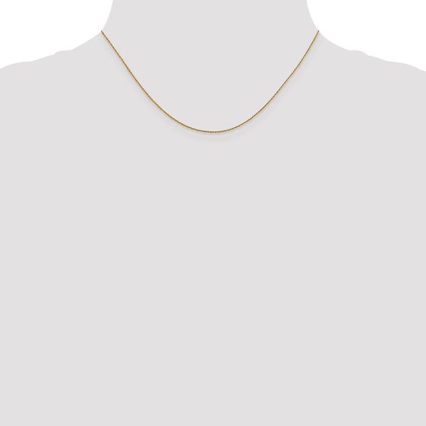 Leslie's 14K .8mm Loose Rope Chain - Image 4