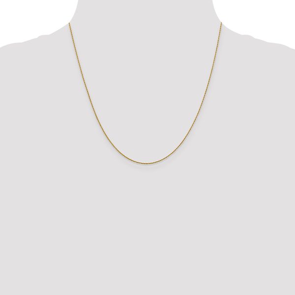 Leslie's 14K .8mm Loose Rope Chain - Image 4