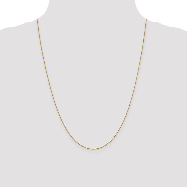Leslie's 14K .8mm Loose Rope Chain - Image 4