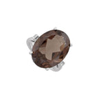 Fleur-de-lis Solitaire Ring