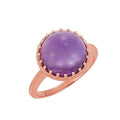 Crown Cabochon Ring