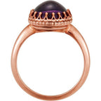 Crown Cabochon Ring - Image 2