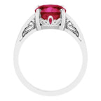 Cushion Scroll Setting® Ring - Image 2