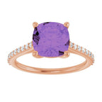 Accented Cathedral-Style Ring - Image 3