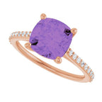Accented Cathedral-Style Ring - Image 5