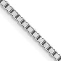 Leslie's 14K White Gold 1.2mm Box Chain