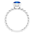 Family Beaded Stackable Ring - Image 2