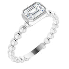 Family Beaded Stackable Ring