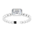 Family Beaded Stackable Ring - Image 3