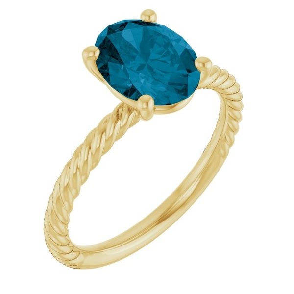 Rope Solitaire Ring