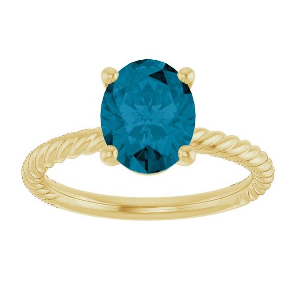 Rope Solitaire Ring - Image 3