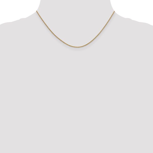 Leslie's 14K 1.4mm Round Cable Chain - Image 4