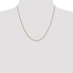 Leslie's 14K 1.4mm Round Cable Chain - Image 4