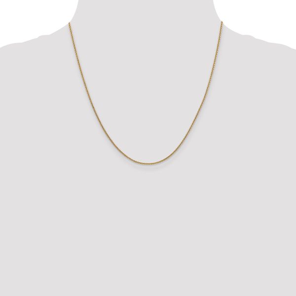 Leslie's 14K 1.4mm Round Cable Chain - Image 4