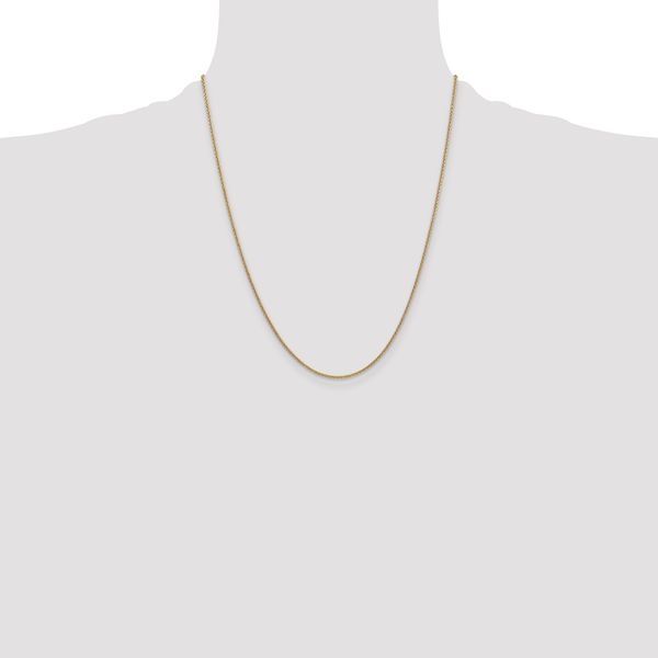 Leslie's 14K 1.4mm Round Cable Chain - Image 4