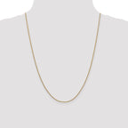 Leslie's 14K 1.4mm Round Cable Chain - Image 4