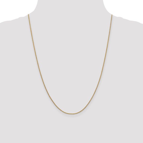 Leslie's 14K 1.4mm Round Cable Chain - Image 4
