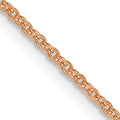Leslie's 14K Rose Gold 1.1mm Flat Cable Chain