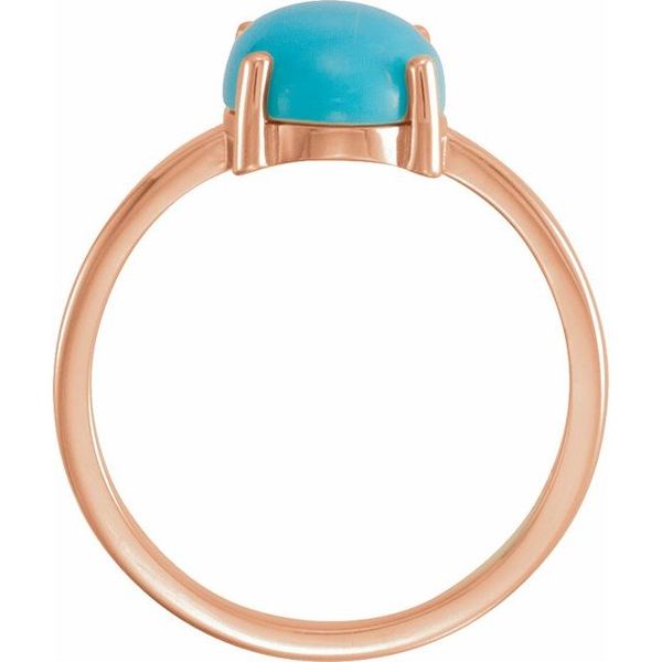 Cabochon Solitaire Ring - Image 2