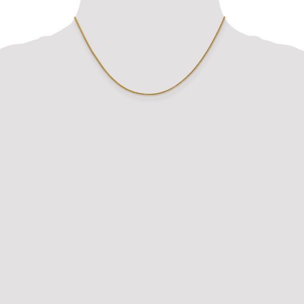 Leslie's 14K 1mm D/C Open Franco Chain - Image 4